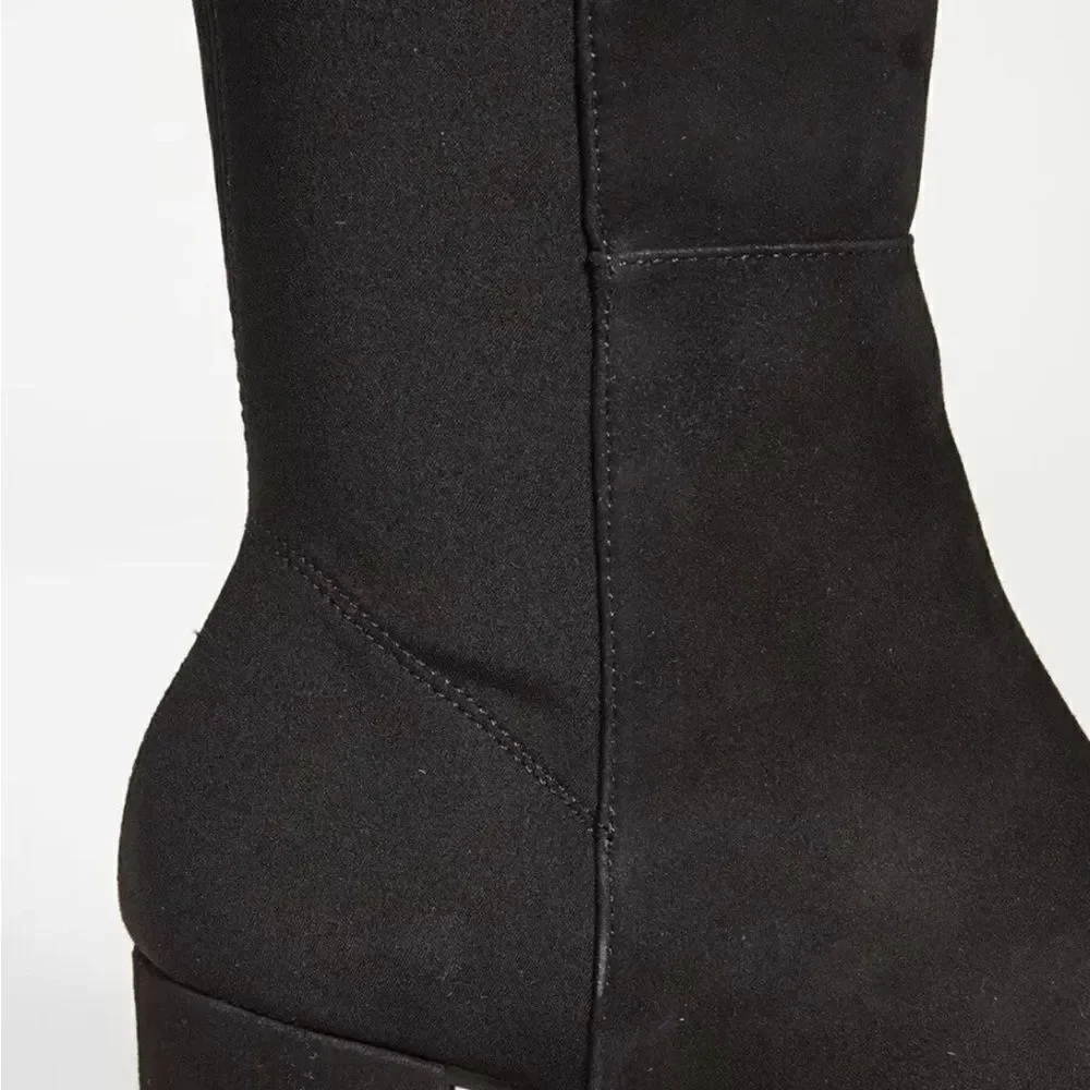 NWT Stuart Weitzman/Dust Bag Gillian Over-The-Knee Suede Boots Size 8.5B $795